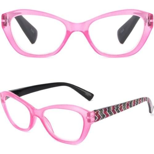 Retro Reading Glasses high quality Violet Cats Eyes Frame Optical Eyeglasses for Ladie Women Ultralight+1+1.5 +2 +2.5+3 +3.5 +4