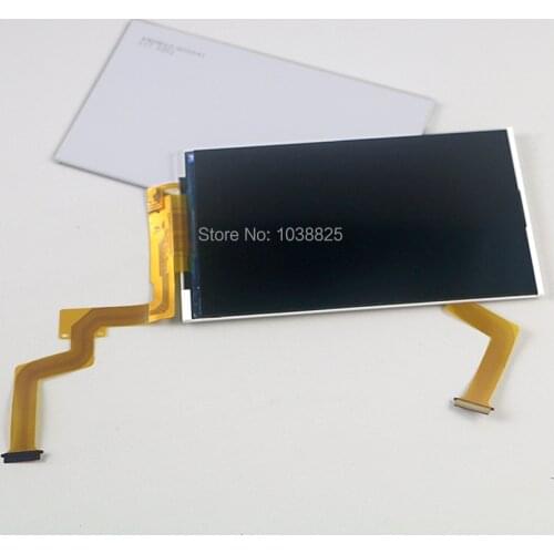 Original new Upper Top Bottom LCD Display Screen for Nintend NEW 2DS XL LL Repair Parts Display Panel ChengChengDianWan