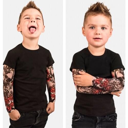 Pudcoco Baby kids Tattoo Sleeve Clothes Toddler Babies Newborn Infant Baby Boys T-Shirts Clothes T-Shirts Brothers Matching