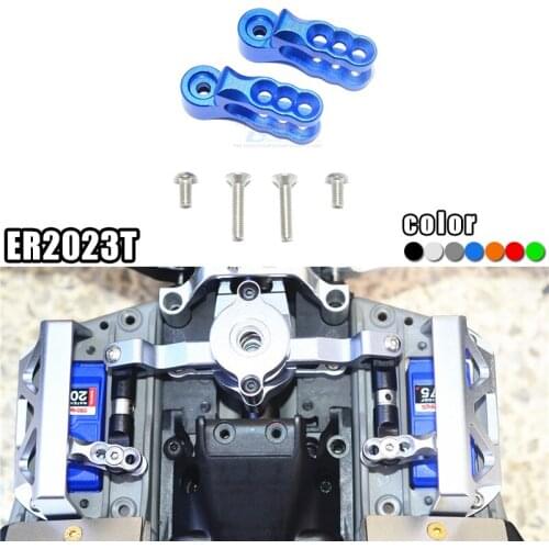 RC Car Parts TRAXXAS 1/10 E-REVO Upgrade modified accessories Aluminum Alloy Porous position 23T straight servo Arm ER2023T