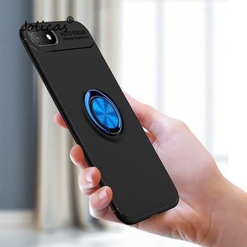 Rotate Freely Bracket TPU Protector Cover For iPhone SE 2020 Carcasa Mobile Cases Estuche Apple iPhone hoesje 7 8 Plus Pouzdra