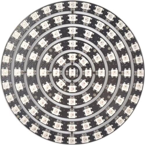 WS2812B ring 1 8 12 16 24 32 37 93 Bits LEDs 5050RGB SK6812 addressable ring round LED pixel Lamp Light with Integrated Drivers