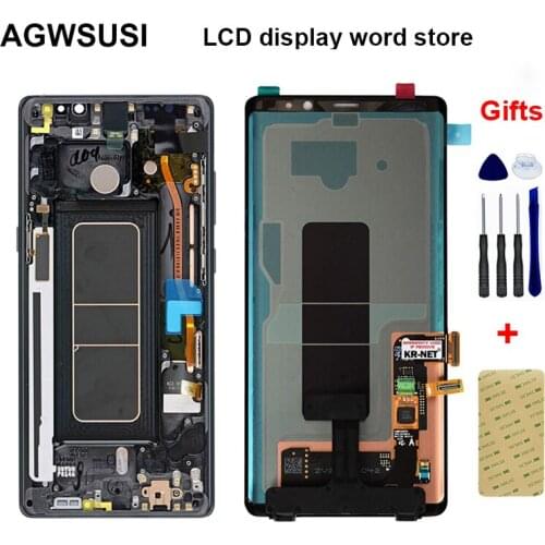 AMOLED For Samsung Galaxy Note 8 N950 N950U N950F N950FD N950W N950N LCD Display Touch Screen Assembly LCD Replacement