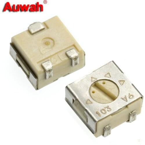 10pcs singleturn SMD Precision Trimmer Potentiometer adjustable resistance 3314J 10R 20R 50R 100R 200R 500R 1K 2K 5K 10K 20K 50K