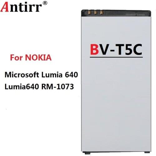 2500mAh 9.5Wh BV-T5C / BV T5C BVT5C Replacement Battery For Nokia Microsoft Lumia 640 Lumia640 RM-1073