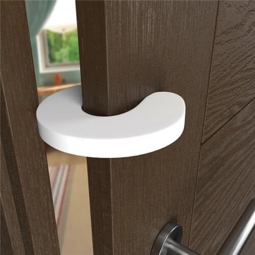 4PCS Door Stops Stopper For Baby Finger Protector Safety Security Children Products Security Infant Doorstop lock Door Stopper