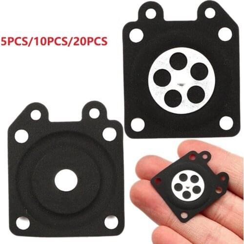 5/10/20PCS Rubber Chainsaw Carburetor Metering Diaphragm Assembly Gaskets Kit For Walbro 95-526 95-526-9 95-526-9-8