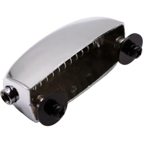 51mm hole to hole Zinc alloy drum lug silver color 2 side drum lug with mounting screws