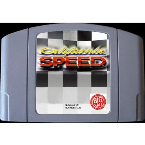 64Bit Games ** California Speed ( PAL Version!! English,French,German,Italian,Spanish Language!! )