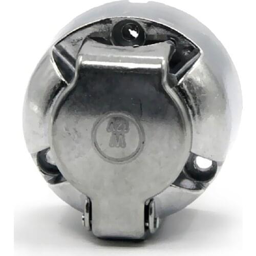 7 Pin 12V Trailer Truck Boat RV Plug Round Wiring Lights Tow Bar