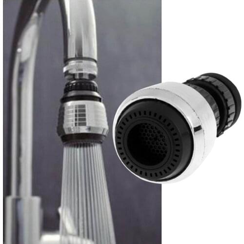 360 Rotary Aerator Water Bubbler Swivel Head Kitchen Filter Faucet Nozzle Faucet Shower Head Tap for Bathroom Kitchen