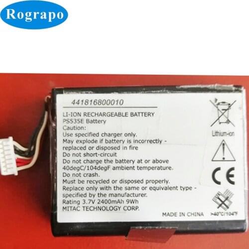 New 2400mAh 441816800010 Replacement Battery For Getac PS535E PS535 535F Accumulator Batterie 7-wire Plug