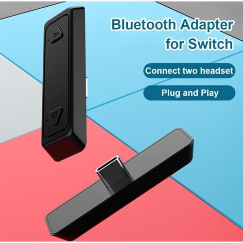Wireless Transmitter For Nintendo Switch PC With Type-C USB Wireless Adapter 5.0 Receiver Fast Charging Low Latency