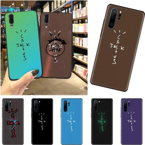 Cactus jack letter words Phone Case For Huawei honor Mate mate P 10 9X 10i 20 30 40 y7 pro p smart 2019 lite