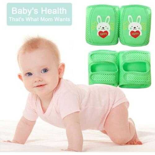 Baby Knee Pads for Crawling Anti-Slip and Protect Infants Toddlers Knee-pad, Adjustable Straps and Breathable for Boys or Girls