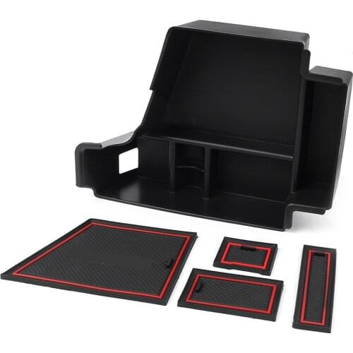 For Volvo XC60 XC 60 2018 ABS Plastic Center Console Armrest Box Storage Organizer Case Boxes