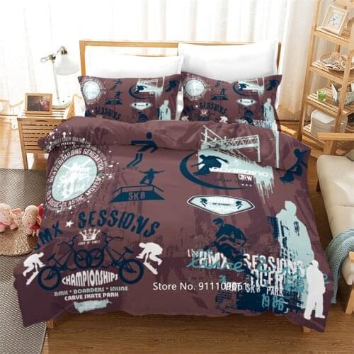 Home Textile Knitwear Fun Cute Cartoon Down Bedding Queen King Size Childrens Dormitory Decoration for Boys Covered Pillowcase
