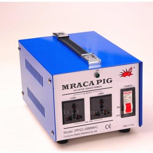 Isolation Transformer Free DHL Real 3000W 220 Voltage to 220V