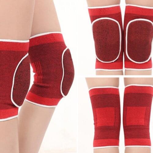 2PC Knee Support Protector Kneepad Kneecap Knee pads Pressurized Elastic Brace belt for Running Basketball Volleyball joelheira