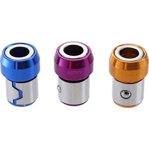 OOTDTY Screwdriver Magnetic Ring 7mm Metal Card Bead Strong Magnetizer Screw for Electric Phillips Screwdriver Bits