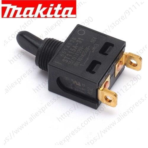Switch for Makita 9523NB 9524NB 9527NB 9528NB JS1660 651433-8 651403-7