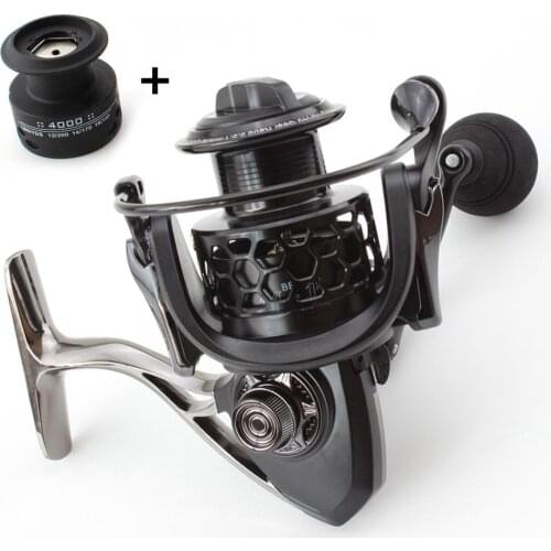 All metal Fishing Reel 14BB+1 Bearing Balls 5.1:1 1000-7000 Spinning Reel Boat Rock Fishing Wheel Travel Tackle