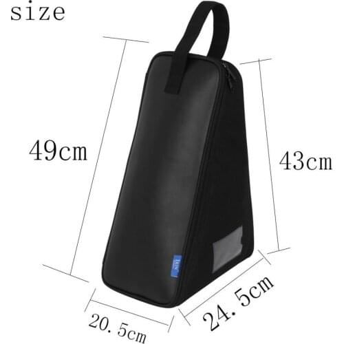 Professional quality portable durable thick Jazz Drum set part Single Step hammer Bag carrying case gig bag padded cover black