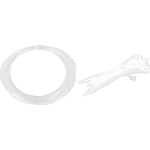 2 Pcs Clear Transparent Heat Shrink Tube Sleeve, Car Wiring, Boat Electrics, Kays, 1.5Mm 5M & 5Mm 5M