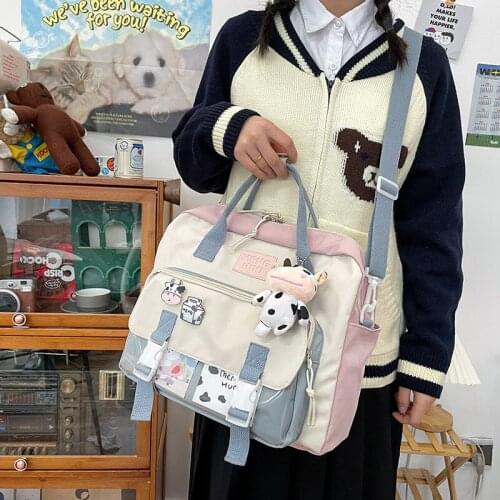 School Backpack Womens Students Korean Backpacks For Girls New Large Capacity Schoolbag Design Casual Travel Trend Female Bags