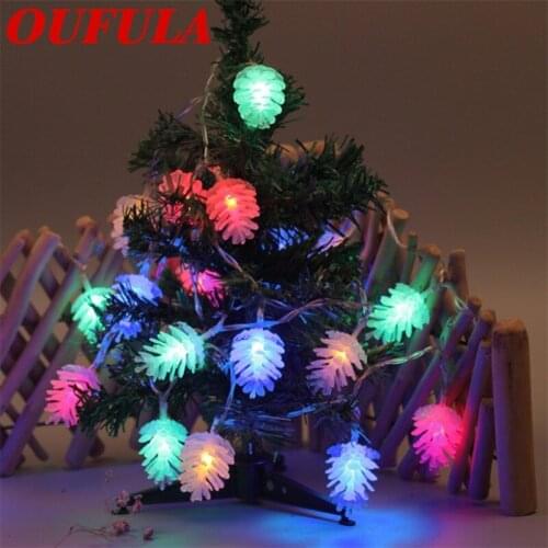 Hongcui Pinecone Light String LED Christmas Birthday Party Decoration Holiday Light