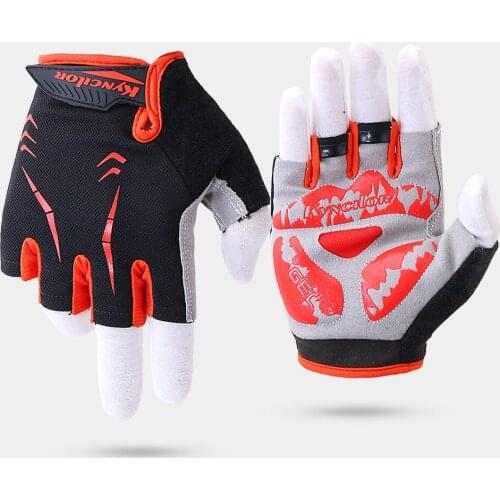 Half Finger Cycling Gloves Anti-Slip Gel Finger Gloves Bicycle Riding Gloves MTB Road Mountain Bike Glove Sport ciclismo luvas