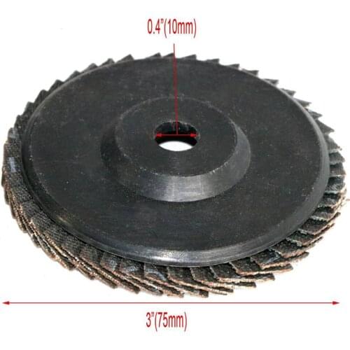 High 6pcs 3" Grinding Wheels Flap Discs Angle Grinder Sanding Disc Wood Abrasive Tool Cutting For Angle Grinder Durable Hot