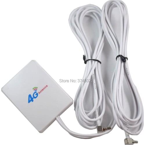 1pcs 3G 4G LTE Antenna Crc9 Connector 4G LTE Router External antenna with 3m cable for Huawei 3G 4G LTE Router Modem