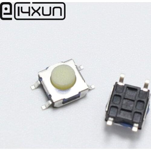 5pcs 6*6*3.4mm / 6*6*4.3mm SMD Waterproof Silicone Tact Switch 6x6x4.3mm Micro Push Button Tactile Switchs