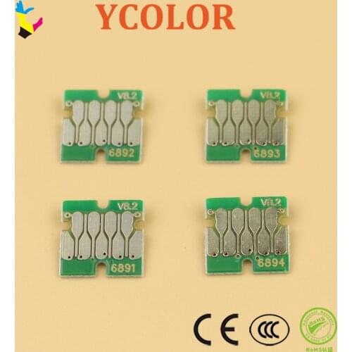 Fast shipping! 4pcs/lot New Stable Cartridge chip for Epson SureColor S30670 one time chip