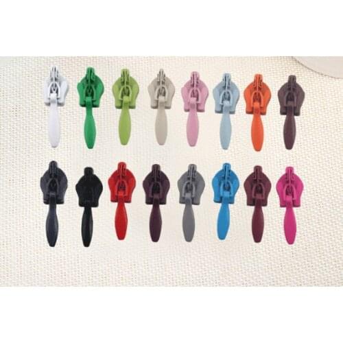 Double zipper head lock student dormitory household mosquito net zipper head tent curtain nylon zipper accessories