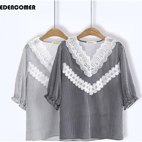 EDENCOMER Lace Blouses