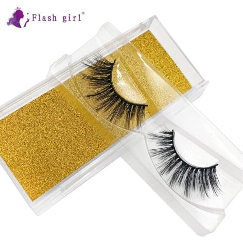Flash Girl Professional Eyelashes Natural Long False Eyelashes Handmade Soft Fake Eye Lashes Thick Daily Makeup Z-18