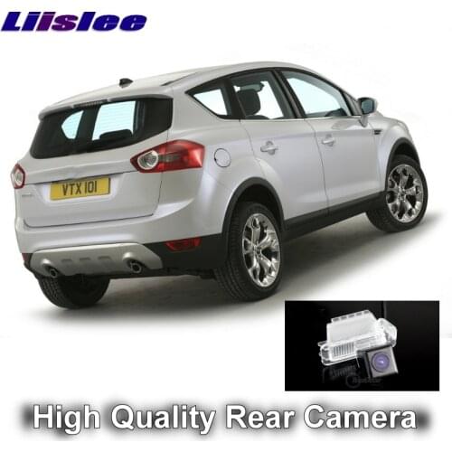 LiisLee Car Reversing image Camera For Ford Kuga MK1 2008~2012 High Quality Night Vision HD WaterProof Rear View back up Camera