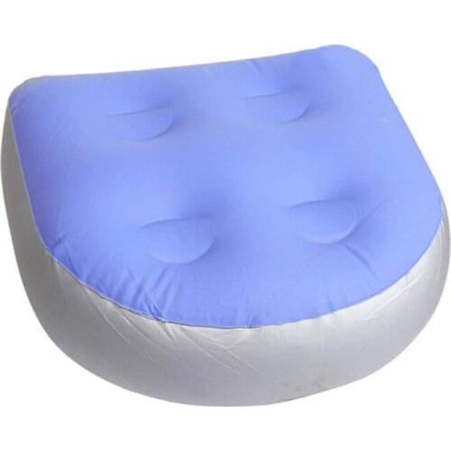 Pad Massage Mat Inflatable Relaxing Booster Seat Back Tub Bathtub Pillow Spa Cushion Soft Seat Cushion Adult Massage Pad