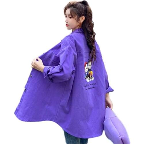 Lovepeapomelo Women's Denim Trench Coats