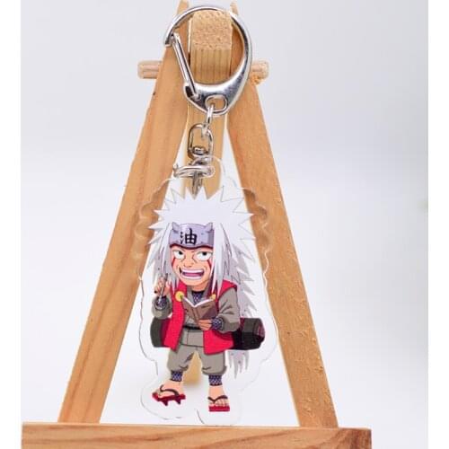 Cute Classic Anime Characters Keychain Double-side Acrylic Key Ring WL0739