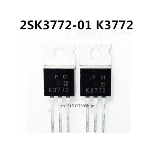 Original New 5PCS / 2SK3772-01 K3772 TO-220 300V 32A TO220