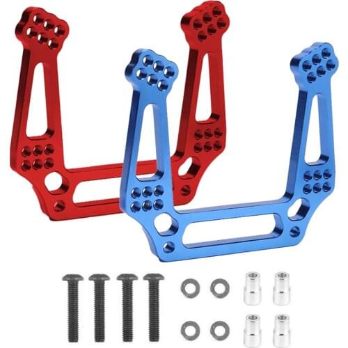 Alloy Front Shock Tower for Traxxas 1/10 Slash Stampede Rustler Ford F150 Bandit Monster Replaces 3639 CNC Upgrade Parts Spare