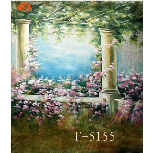 Professional 10'X 20'/3X 6m wedding photography scenic backdrops ,hand painted muslin children photo backdrops background F5155