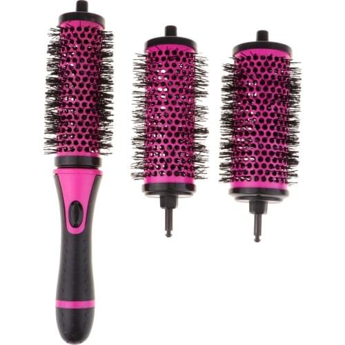 Detachable Round Barrel Brush Hair Roller Professional Salon Styling Brush