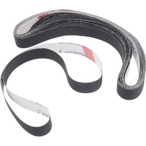 DRELD 15Pcs 760*25mm Grinding Sanding Belts Grit 600 800 1000 Belt Sander for Sharpening Polishing Sander Tools 1'' x 30