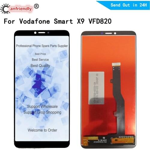 LCD For Vodafone Smart X9 vfd820 vfd822 VFD-820 VFD-822 LCD Display Touch panel Screen glass Digitizer Assembly Repair Parts