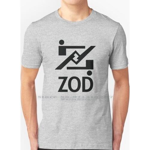 Zod Logo - Smallville T Shirt 100% Pure Cotton Zod General Zod Smallville Clark Lex