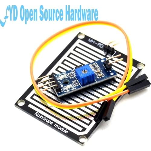 1pcs 12v Raindrops Controller Module Rain sensor module Foliar moisture